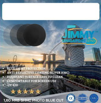 Mặt trước bao bì gốc 1.60 MR8 SHMC Photo Blue Cut · X Driver